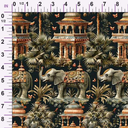 Maharaja Palace Pattern 3 Minky Fabric