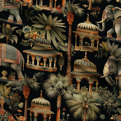 Maharaja Palace Pattern 4 Minky Fabric