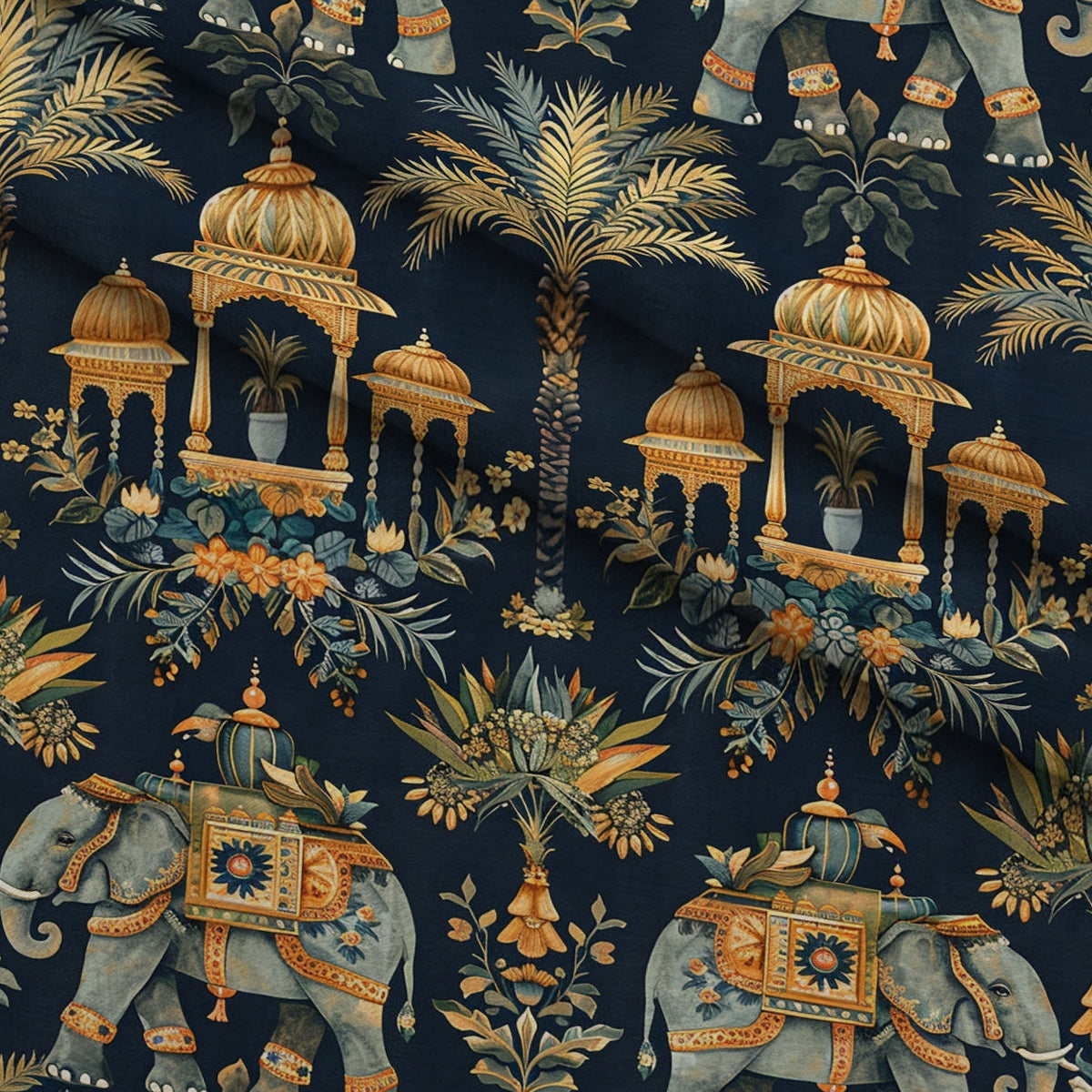 Maharaja Palace Pattern 7 Minky Fabric