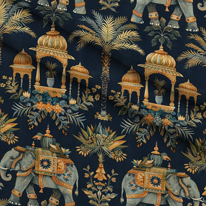 Maharaja Palace Pattern 7 Minky Fabric