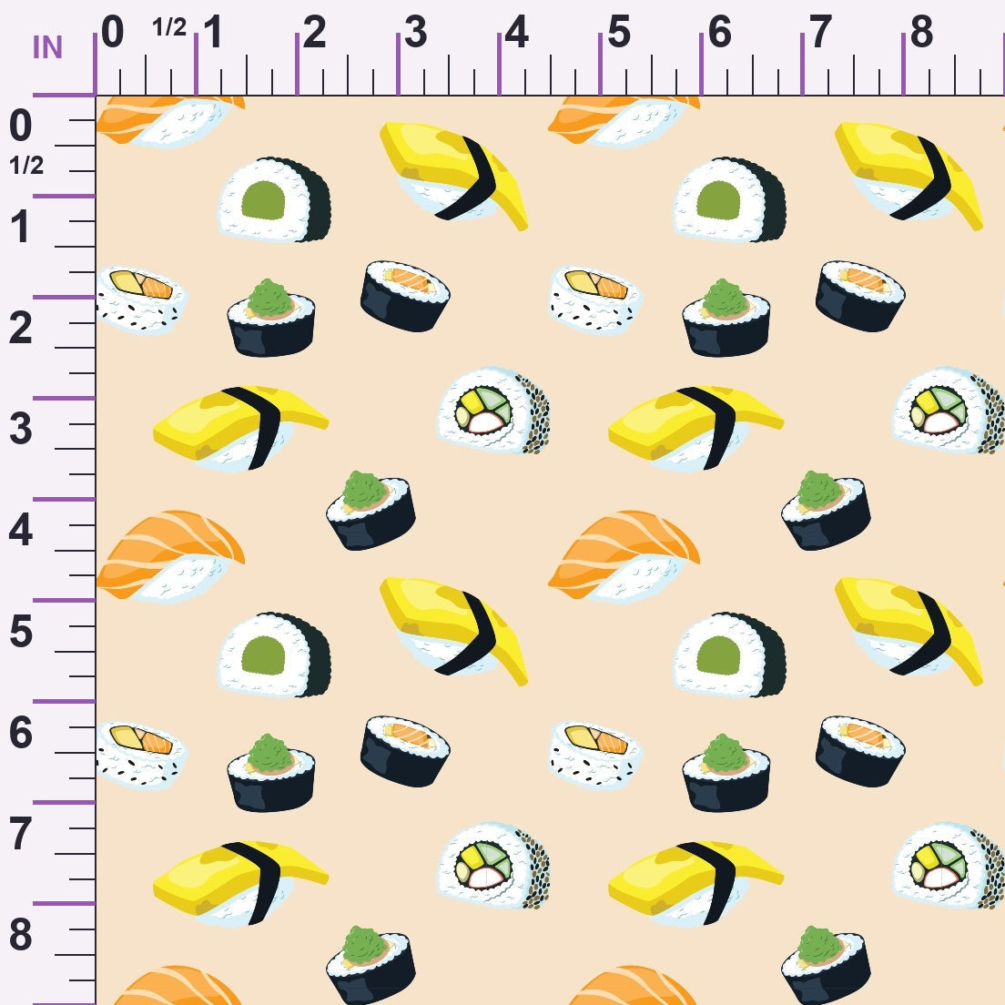 Maki Medley Pattern 4 Minky Fabric