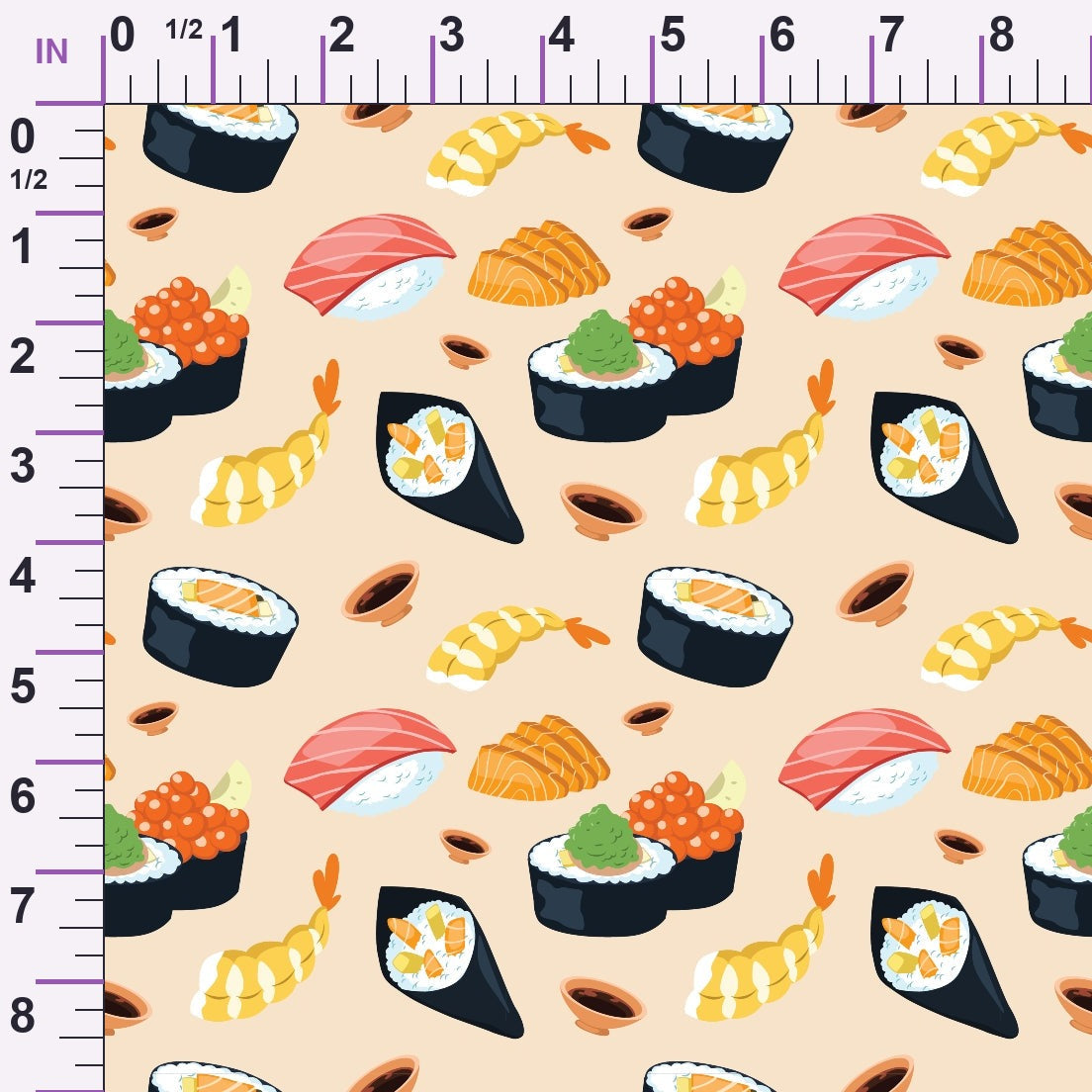 Maki Medley Pattern 5 Minky Fabric