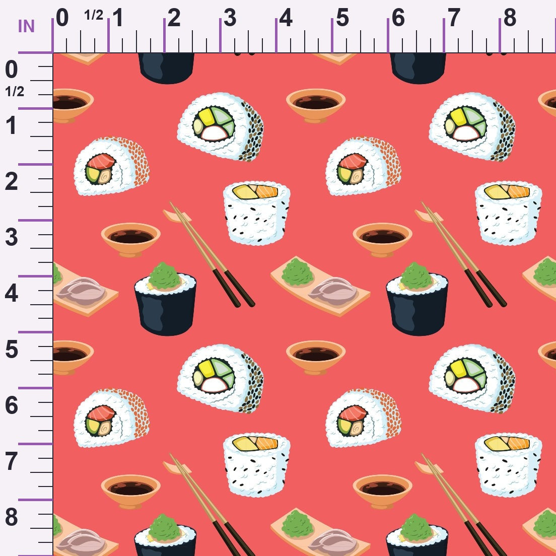 Maki Medley Pattern 6 Minky Fabric