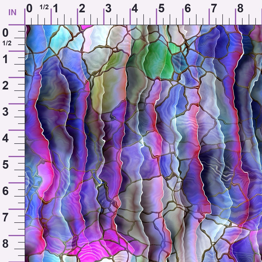 Marbled Opal Pattern 12 Minky Fabric