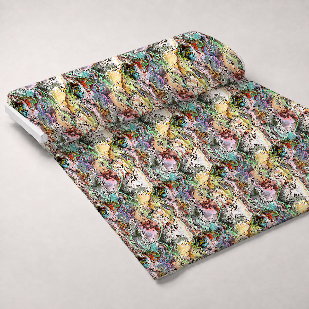 Marbled Opal Pattern 14 Minky Fabric