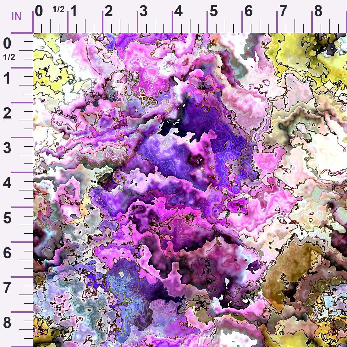 Marbled Opal Pattern 15 Minky Fabric