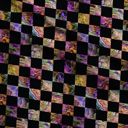 Marbled Opal Pattern 19 Minky Fabric