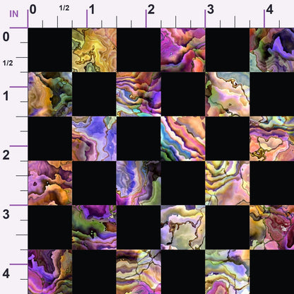 Marbled Opal Pattern 19 Minky Fabric