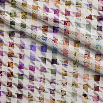 Marbled Opal Pattern 22 Minky Fabric