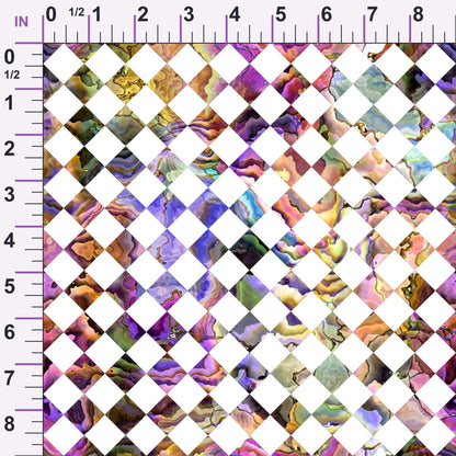 Marbled Opal Pattern 24 Minky Fabric