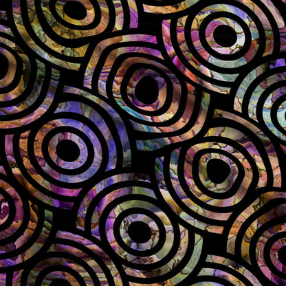 Marbled Opal Pattern 28 Minky Fabric