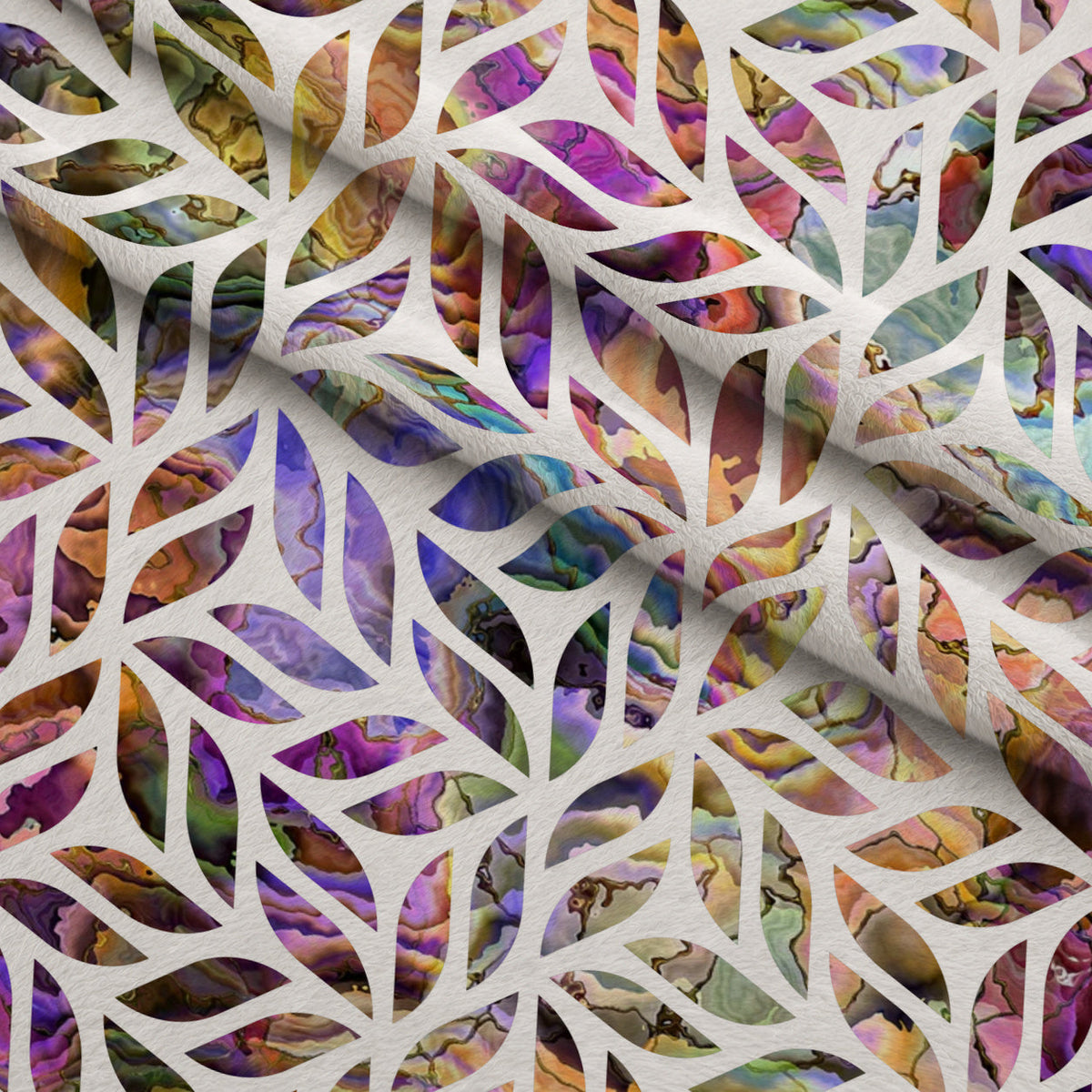 Marbled Opal Pattern 30 Minky Fabric