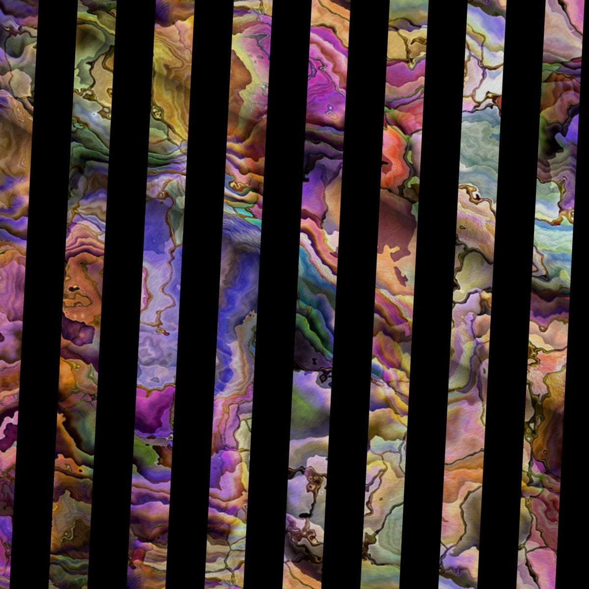 Marbled Opal Pattern 32 Minky Fabric