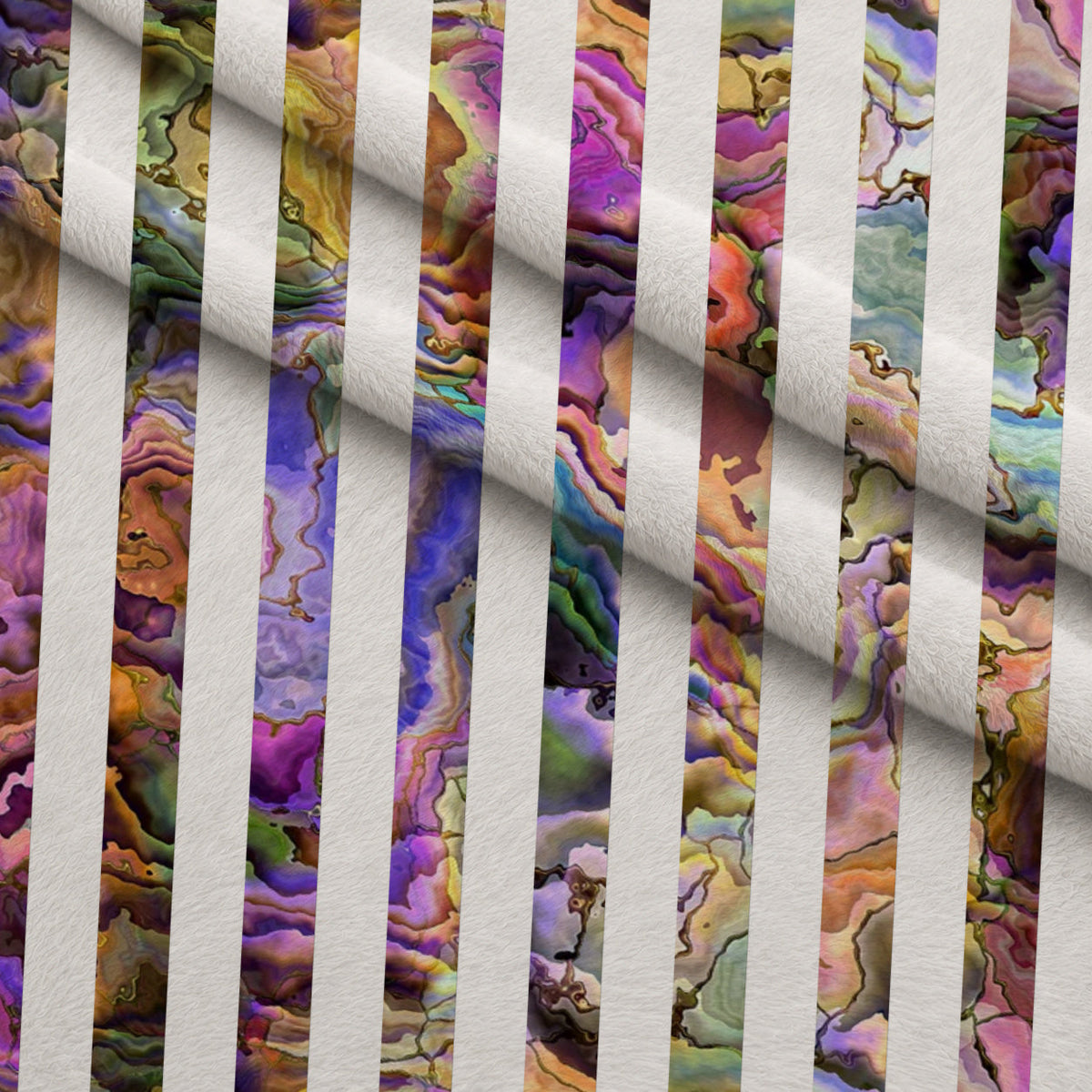 Marbled Opal Pattern 33 Minky Fabric