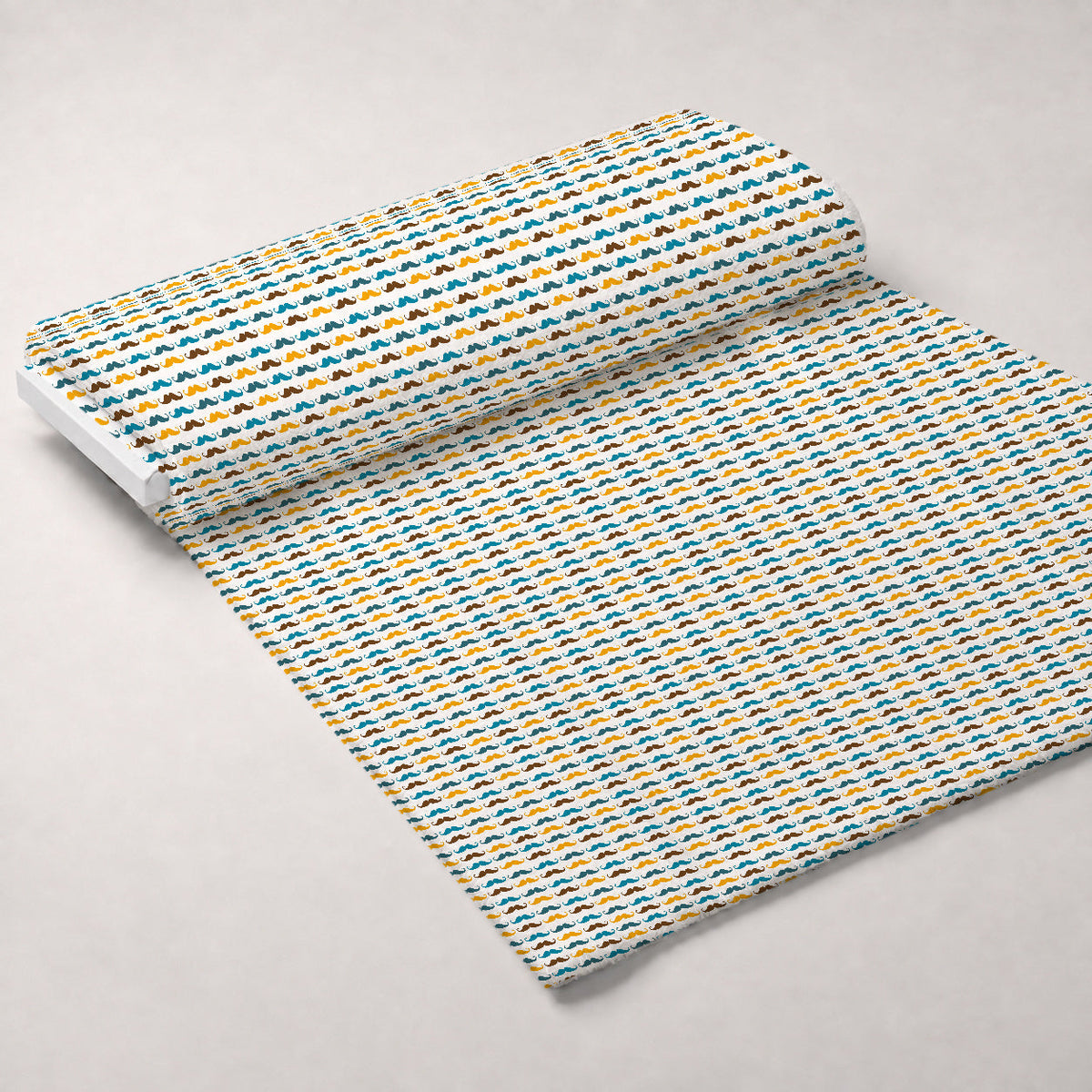 Marigold Tweed Pattern 1 Minky Fabric