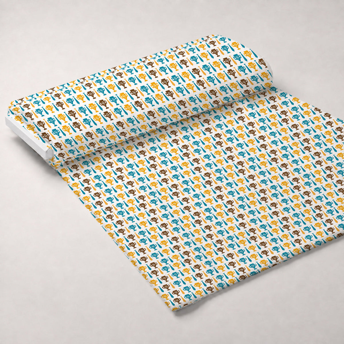 Marigold Tweed Pattern 6 Minky Fabric