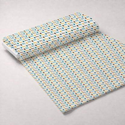 Marigold Tweed Pattern 8 Minky Fabric