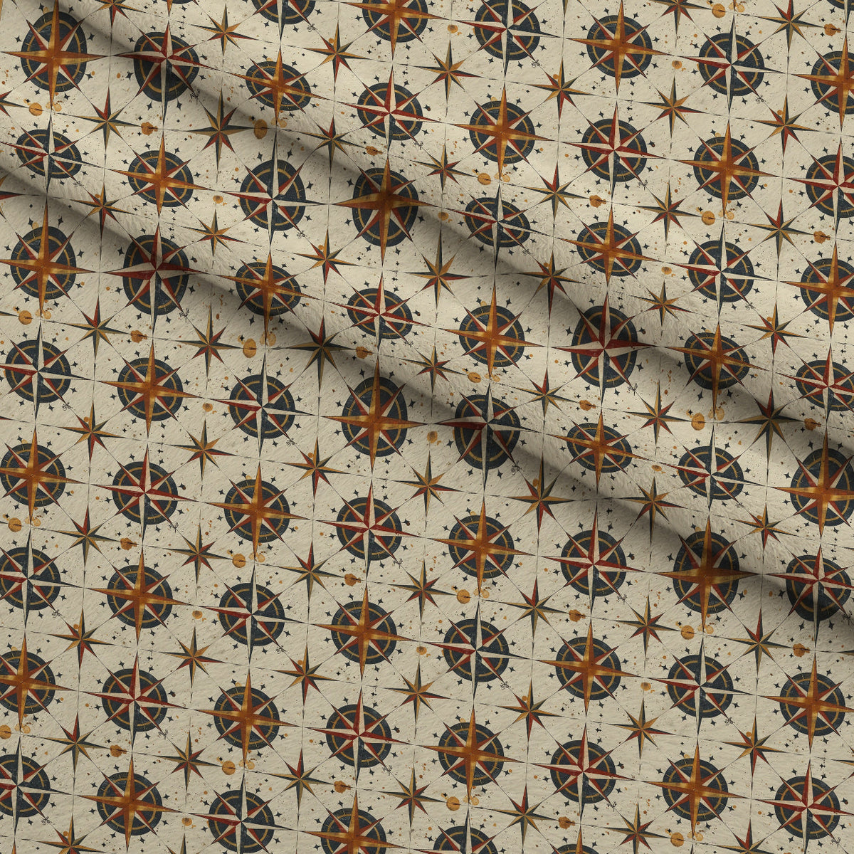 Mariner's Star Pattern 10 Minky Fabric