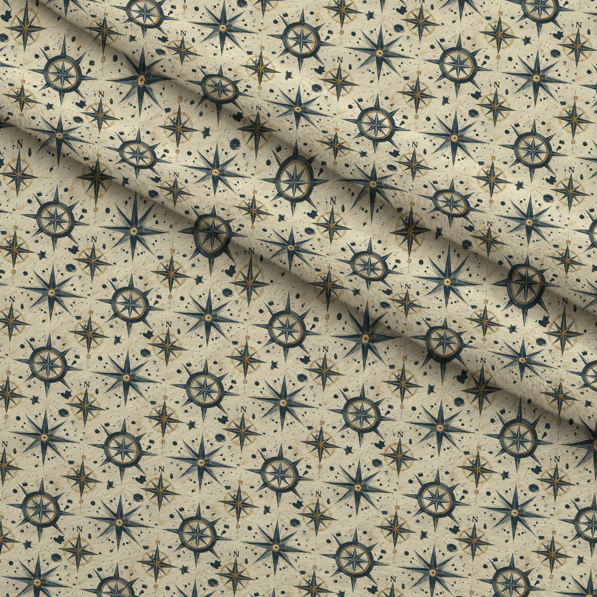 Mariner's Star Pattern 2 Minky Fabric