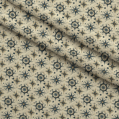 Mariner's Star Pattern 2 Minky Fabric