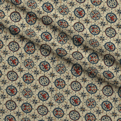 Mariner's Star Pattern 4 Minky Fabric