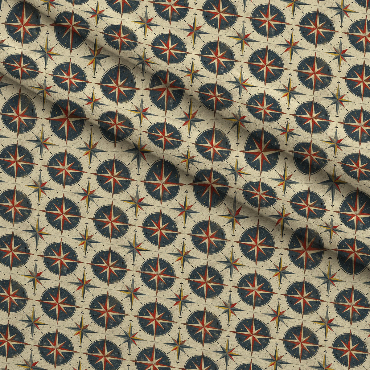 Mariner's Star Pattern 5 Minky Fabric