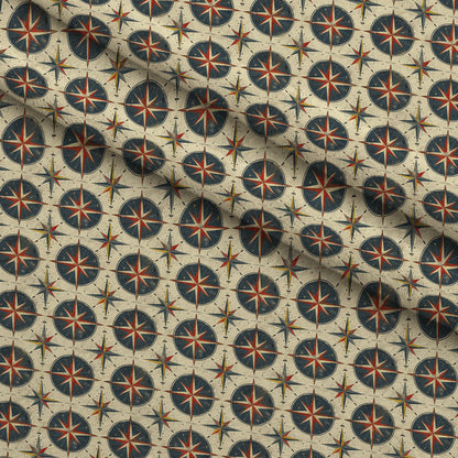 Mariner's Star Pattern 5 Minky Fabric