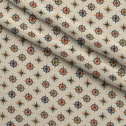 Mariner's Star Pattern 6 Minky Fabric