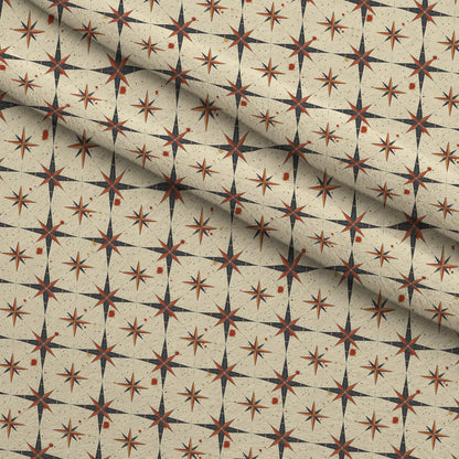Mariner's Star Pattern 7 Minky Fabric