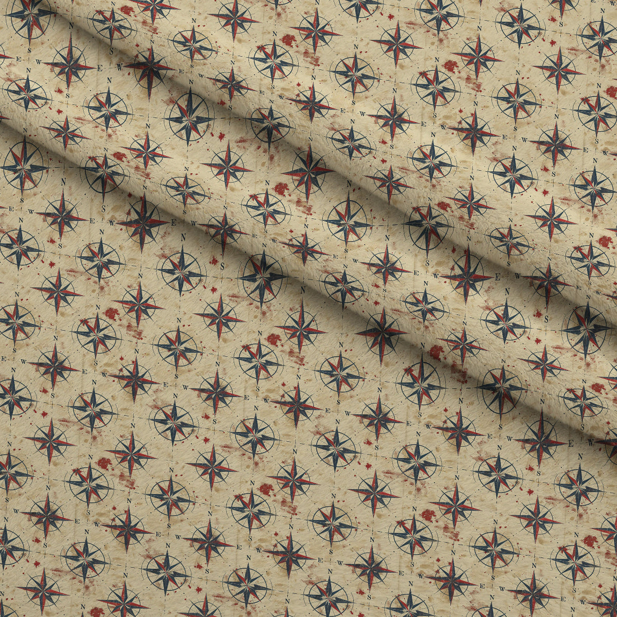 Mariner's Star Pattern 9 Minky Fabric