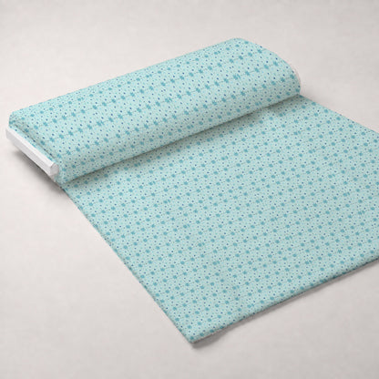 Maritime Blues Pattern 1 Minky Fabric