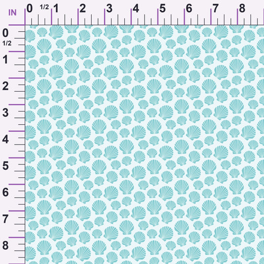 Maritime Blues Pattern 2 Minky Fabric