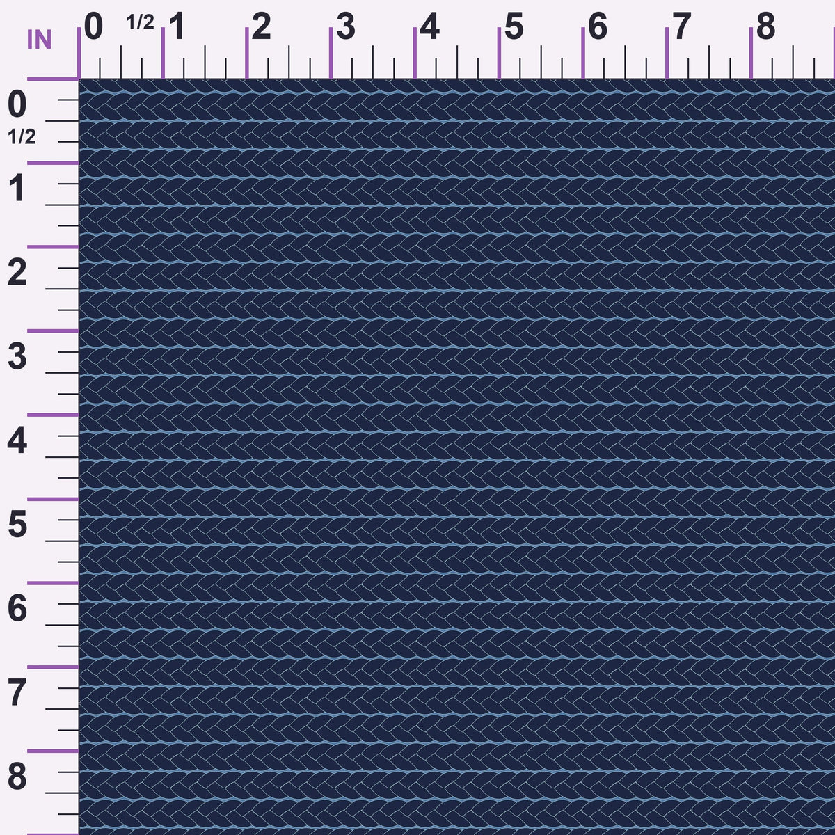 Maritime Blues Pattern 4 Minky Fabric
