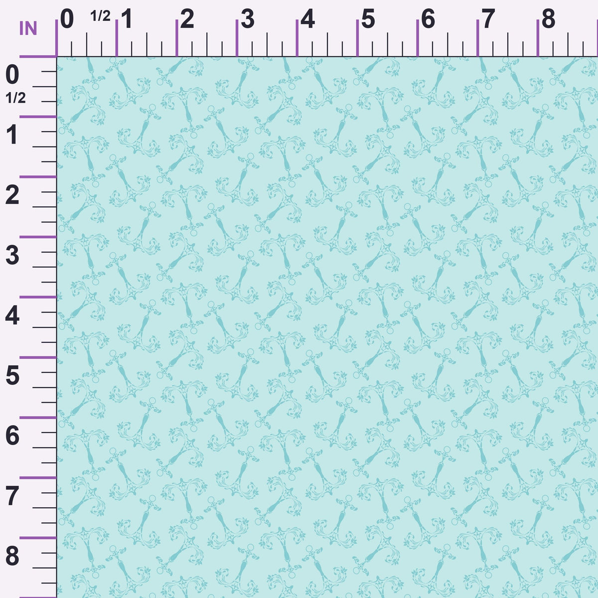 Maritime Blues Pattern 9 Minky Fabric