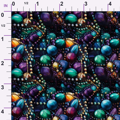 Masquerade Jewels Pattern 6 Minky Fabric