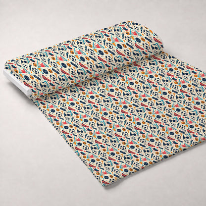 Match Day Pattern 1 Minky Fabric