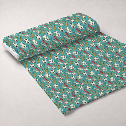 Match Day Pattern 11 Minky Fabric