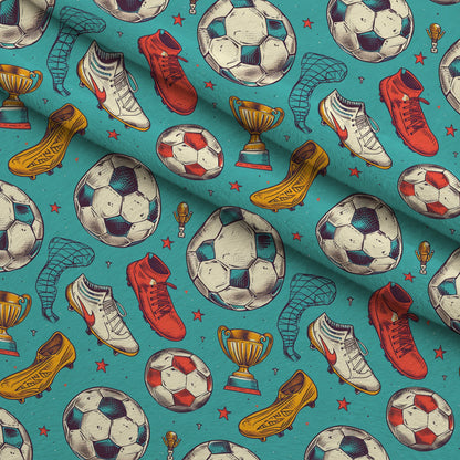 Match Day Pattern 11 Minky Fabric