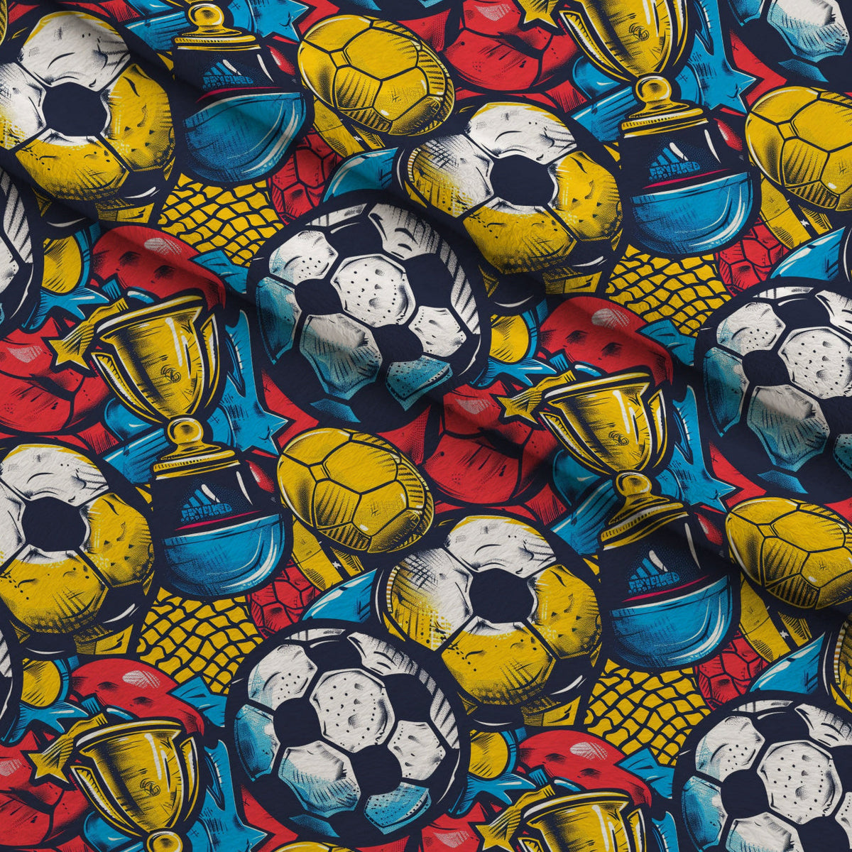 Match Day Pattern 12 Minky Fabric