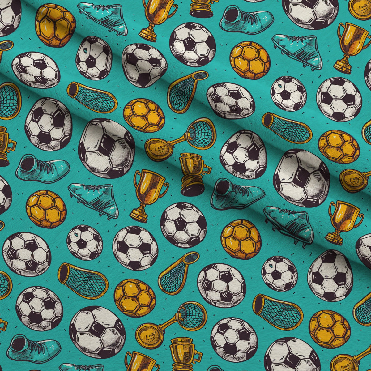 Match Day Pattern 2 Minky Fabric