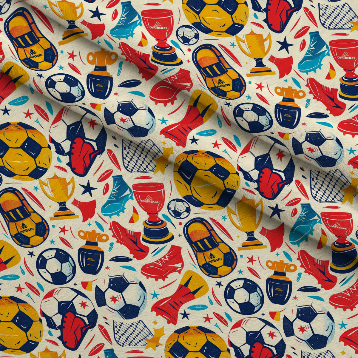 Match Day Pattern 8 Minky Fabric
