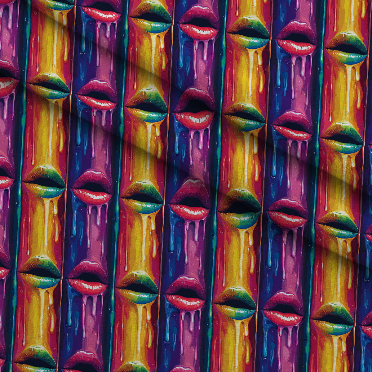 Melting Kisses Pattern 1 Minky Fabric