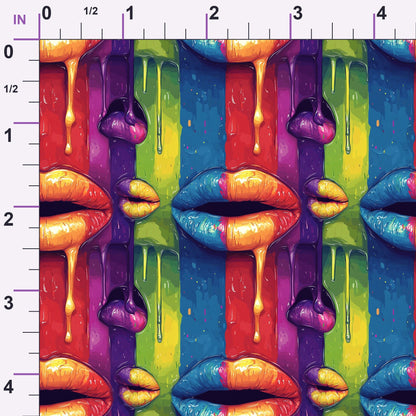 Melting Kisses Pattern 11 Minky Fabric