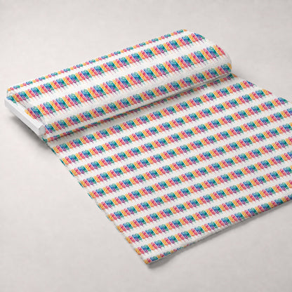 Melty Rainbow Pops Pattern 1 Minky Fabric