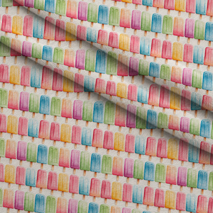 Melty Rainbow Pops Pattern 10 Minky Fabric