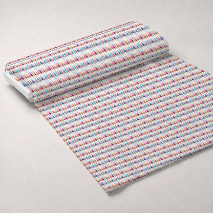Melty Rainbow Pops Pattern 12 Minky Fabric