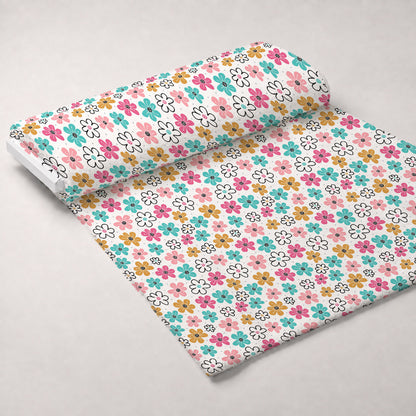 Memphis Confetti Pattern 10 Minky Fabric