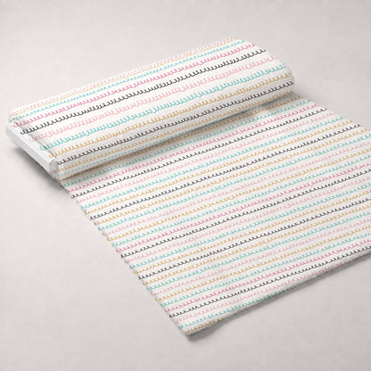 Memphis Confetti Pattern 11 Minky Fabric