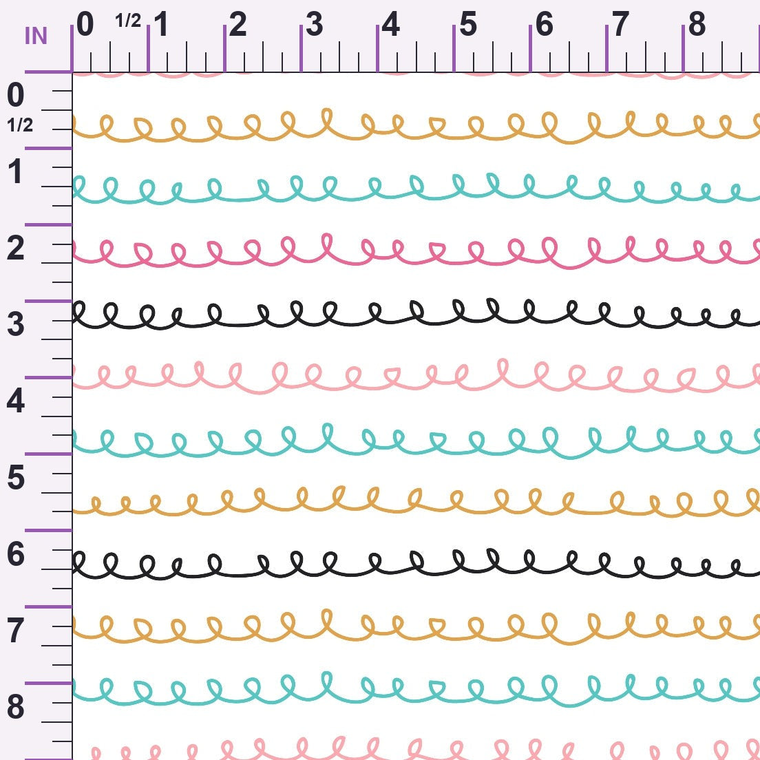 Memphis Confetti Pattern 11 Minky Fabric