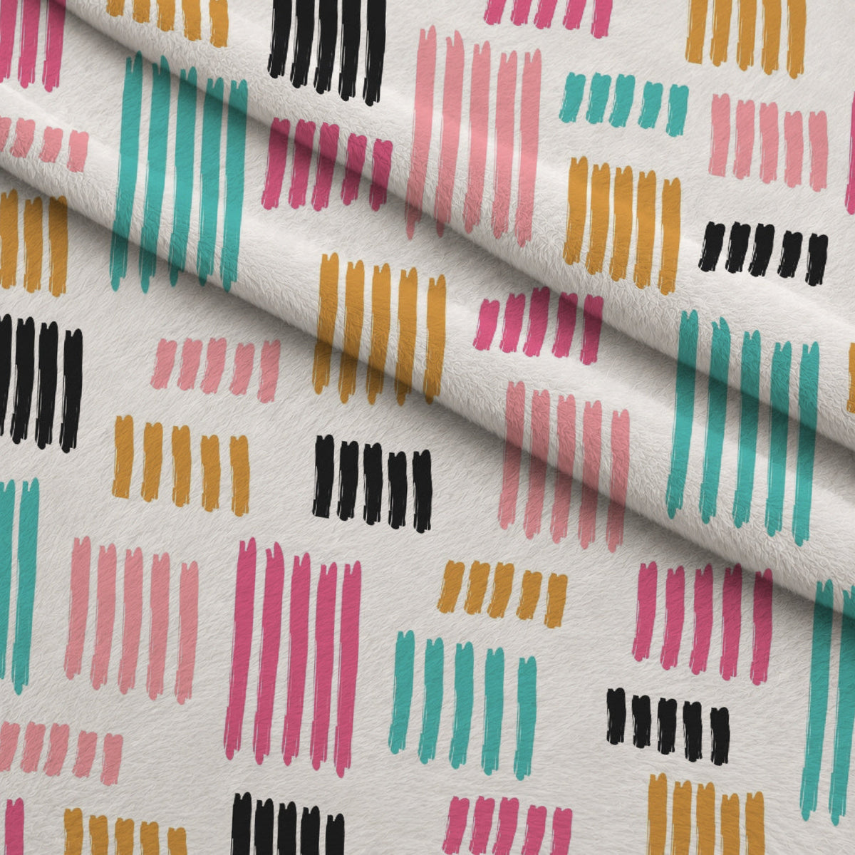 Memphis Confetti Pattern 12 Minky Fabric